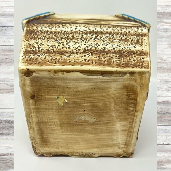 Vintage Japanese Elf Mogi House Cookie Jar 1950's - Picture 10 of 10